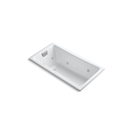 Kohler Tea-For-Two 60" X 32" Drop-In/Undermount Whirlpool Bath, End Drain 852-JH-0